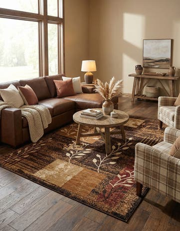 10' x 13' 1 Cafe Rug