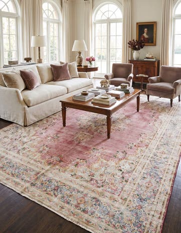 7' 11 x 10' 3 Vintage Royal Wool Rug