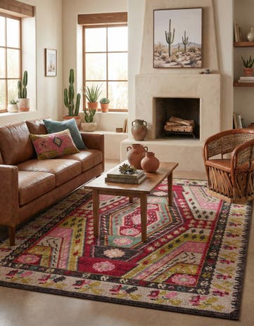 7' x 10' Washable Mesa Rug