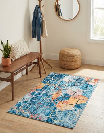 Blue Prism Rug