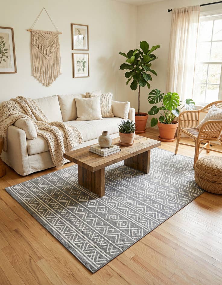 Detail image of  4' 5 x 6' Sabrina Soto Casa Valencia Rug