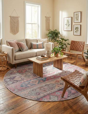 Washable Sisu Round Rug
