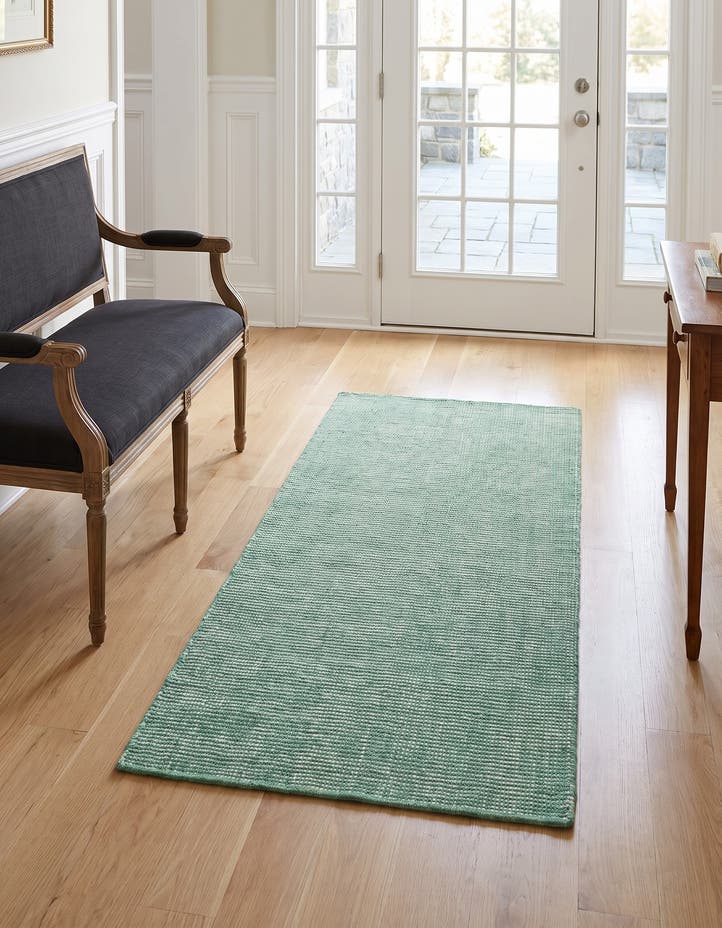 2' x 5' 1 Hand Woven Jill Zarin English Mano...