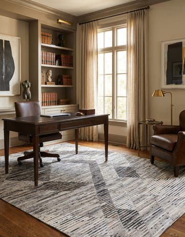 5' x 8' 1 Cowhide Stocks Rug