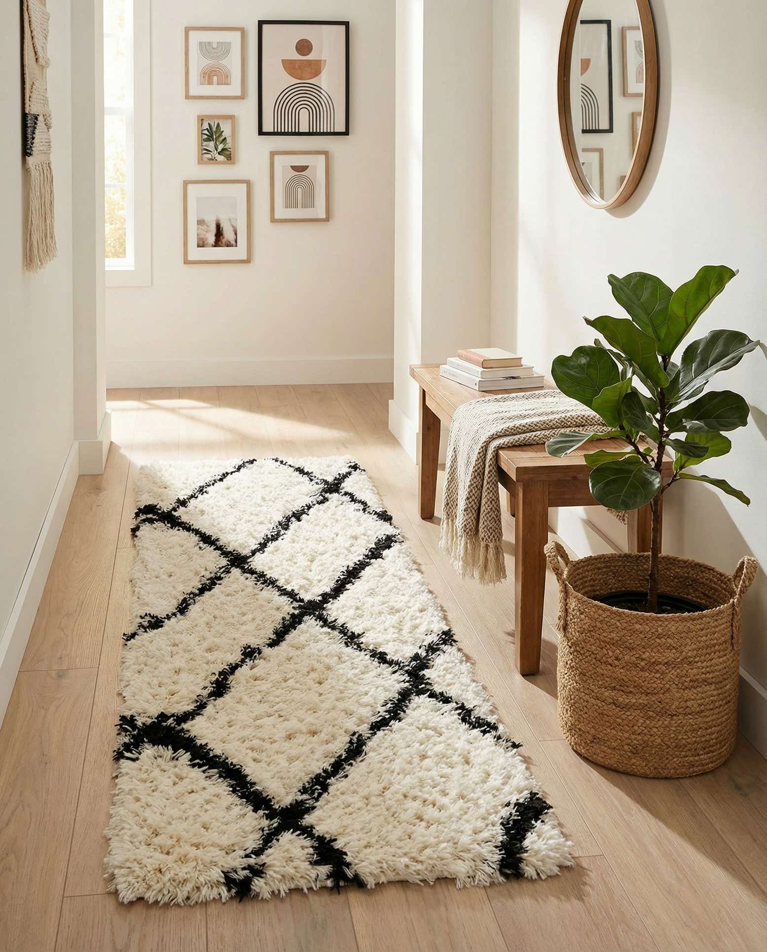 2' x 6' Infinity Shag Runner Rug