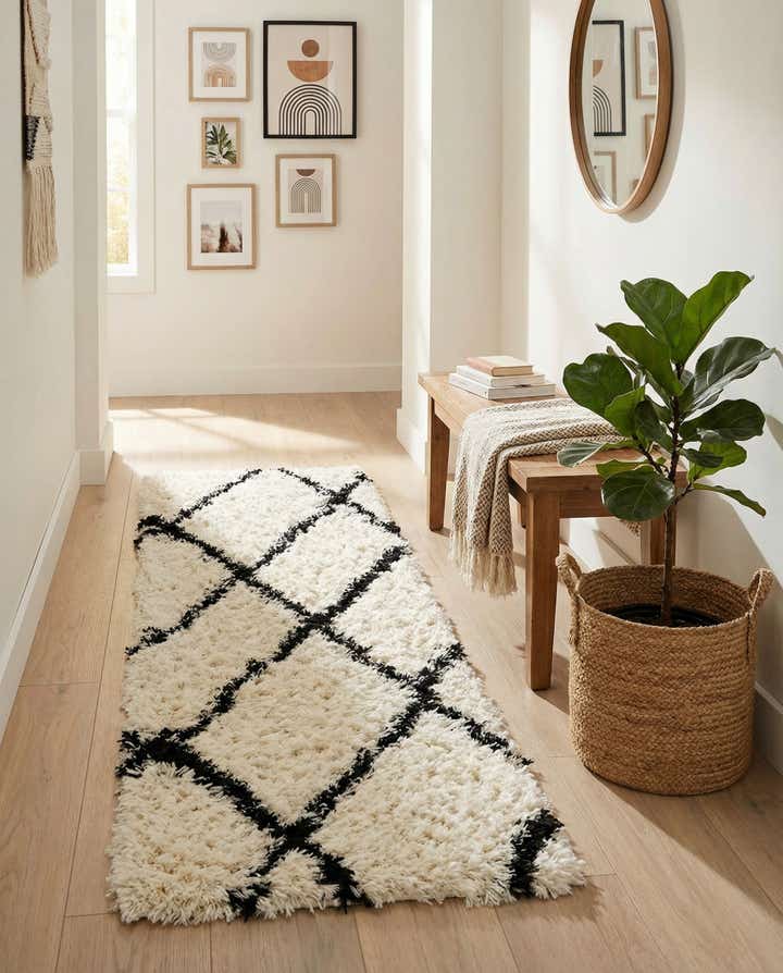 2' x 6' Infinity Shag Runner Rug