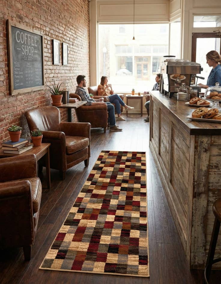 Detail image of  2' x 5' Cafe Runner Rug