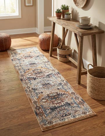 2' x 8' Eco Southwestern Runner Rug