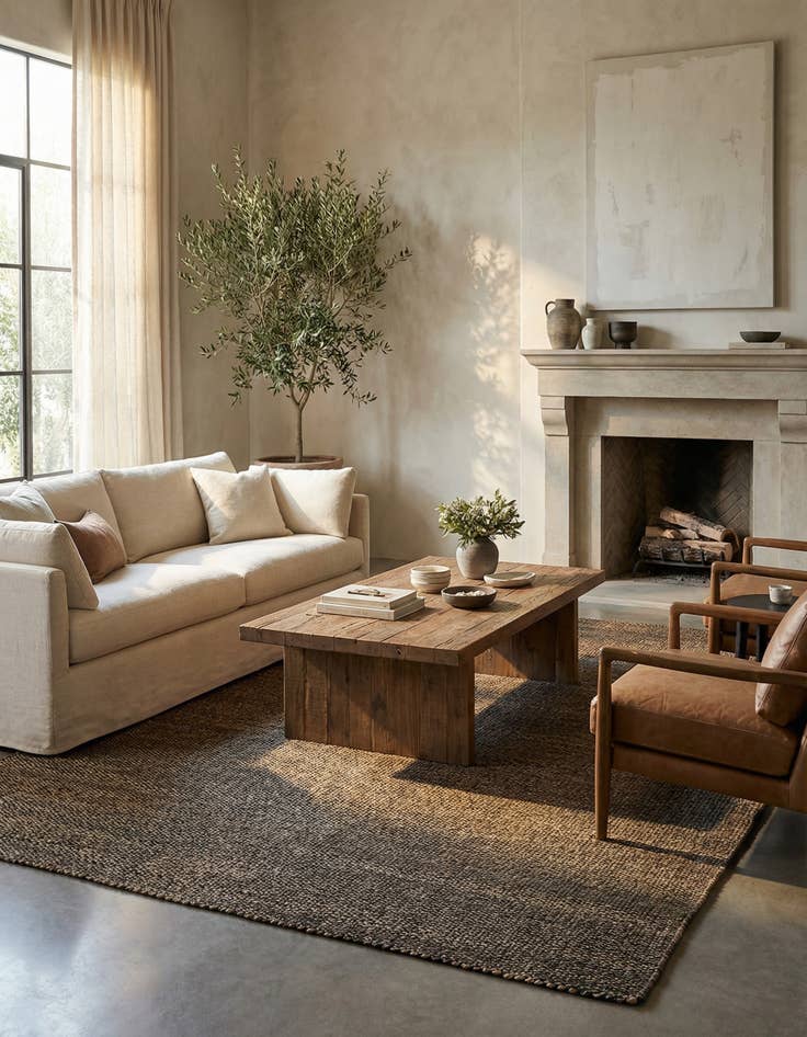 Detail image of 5' 9 x 7' 11 Juma Wool Rug