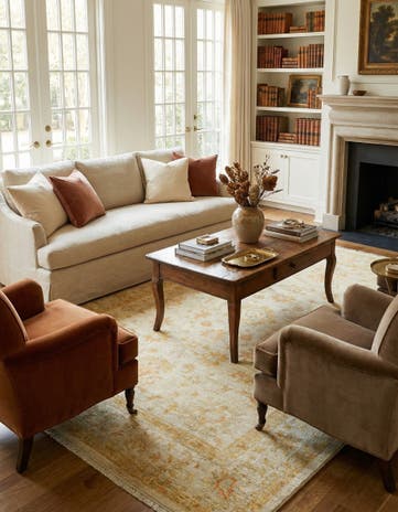6' 11 x 9' 6 Ziegler Wool Rug
