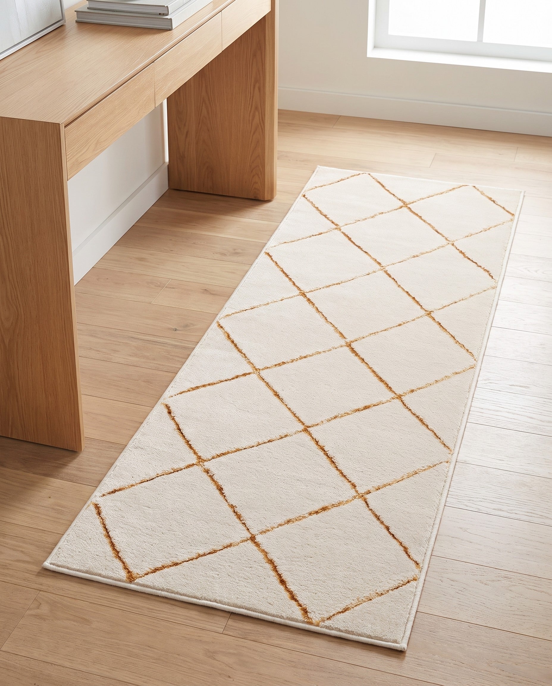 2' x 5' Vogue Geo Runner Rug