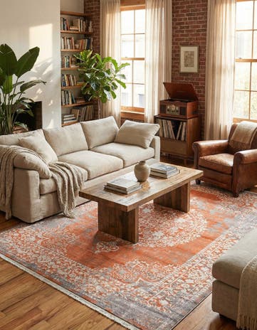 10' x 13' New Vintage Rug