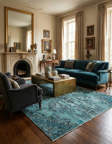 5' 1 x 7' 8 Vintage Royal Rug