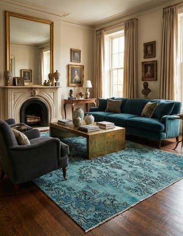 5' 1 x 7' 8 Vintage Royal Rug