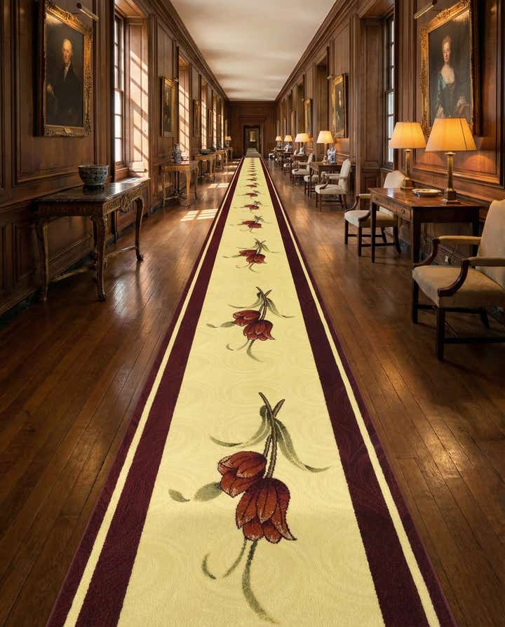 3' 3 x 98' 5 Reproduction Gabbeh Runner Rug