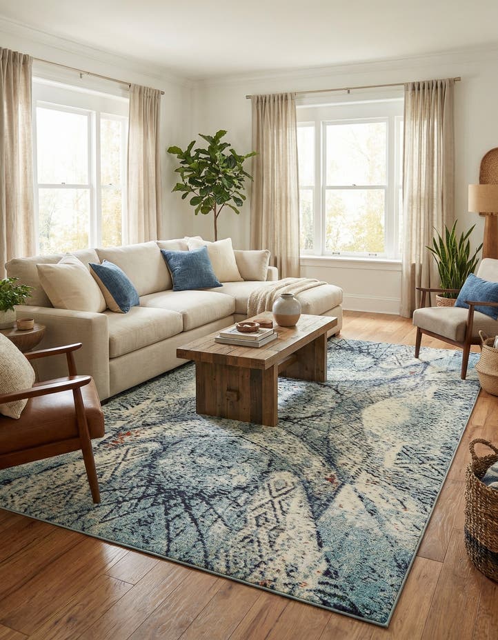 10' 6 x 16' 5 Washable Carnevale Rug