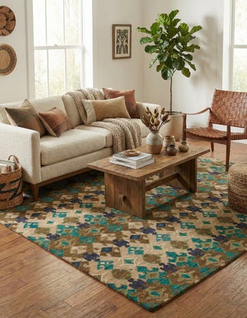 8' 1 x 10' Luna Wool Rug