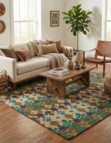 8' 1 x 10' Luna Wool Rug