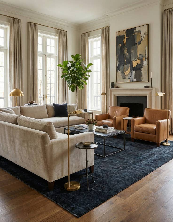 Detail image of 7' 9 x 11' 5  Hand Knotted Ultra Vintage Persian Wool Rug