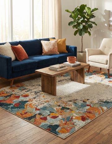 6' x 9' Washable Theia Rug