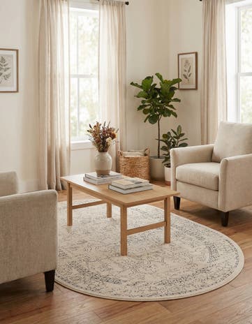5' x 8' Isabella Oval Rug