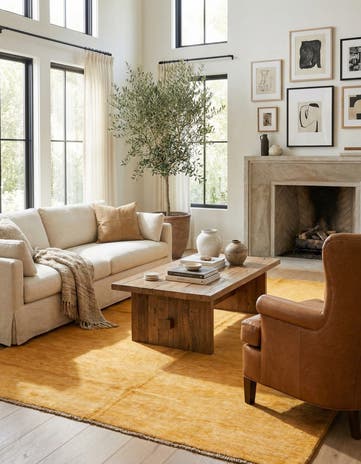 6' 8 x 8' 3 Hand Woven Kashkuli Gabbeh Wool Rug