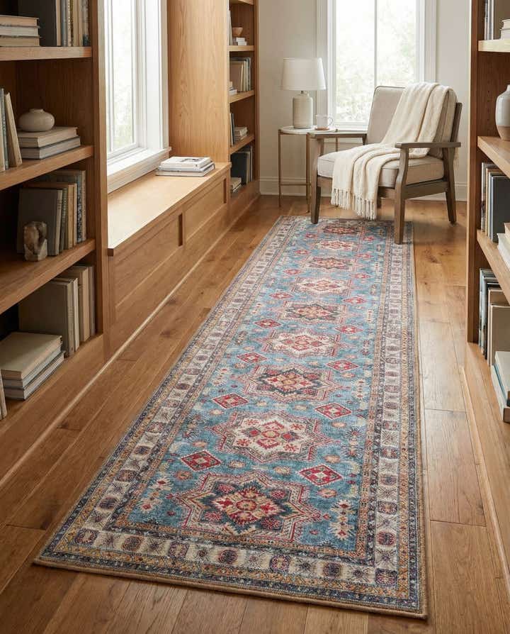 2' 7 x 10' Washable Timeless Runner Rug