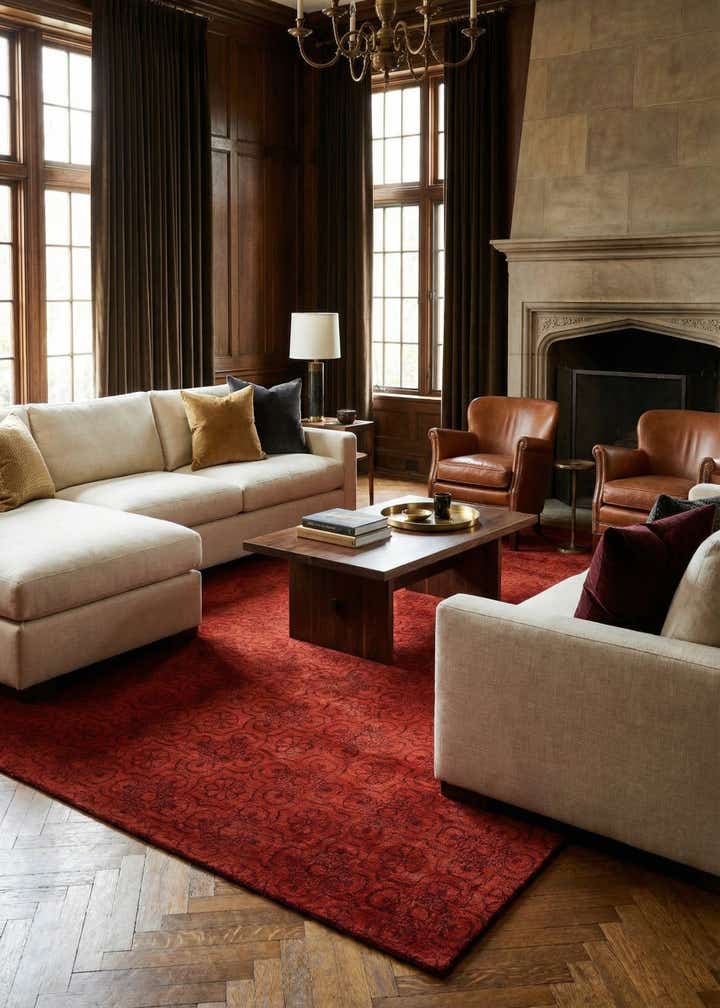 8' 3 x 9' 11 Kooches Yardo Wool Rug