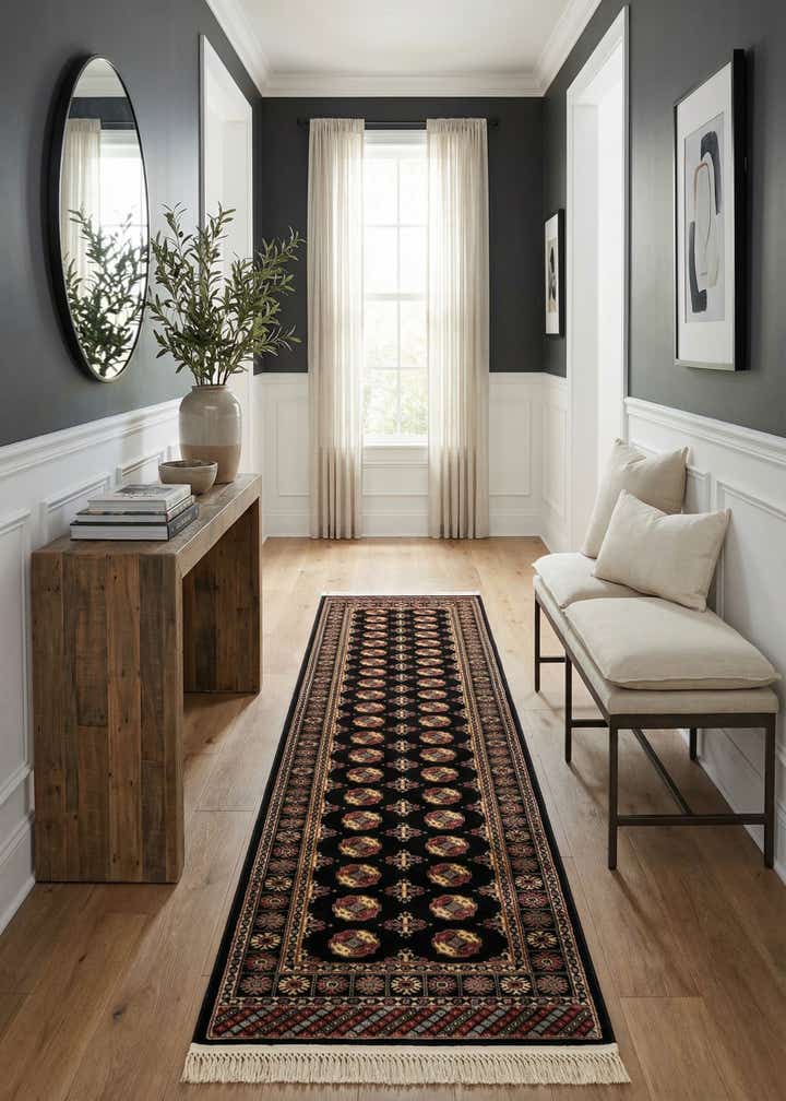 2' 7 x 12' Bokhara Runner Rug