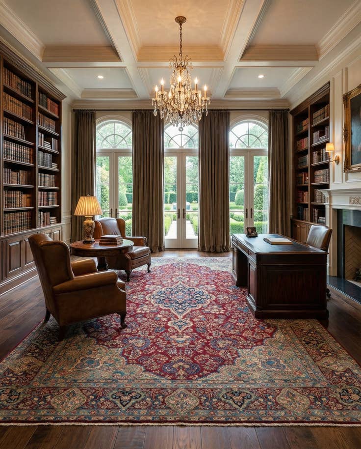 Detail image of 10' 11 x 16' 10 Kerman Rug
