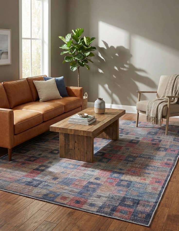 Detail image of 6' x 9'  Washable Sisu Rug