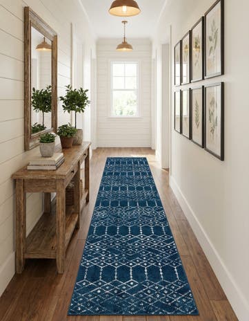3' x 13' Paxon Trellis Runner Rug
