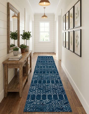 3' x 13' Paxon Trellis Runner Rug