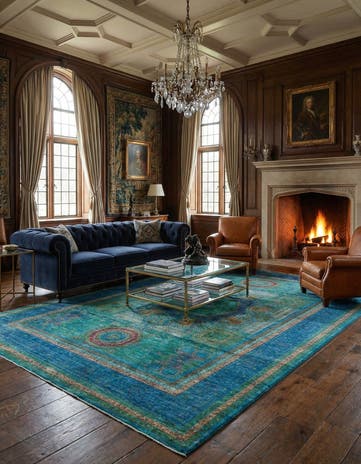 6' 11 x 9' 10 Amina Wool Rug