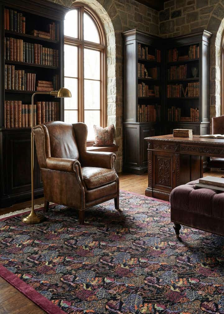 7' 10 x 9' Hand Knotted Tibet Wool Rug