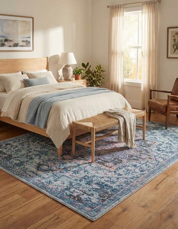 7' 10 x 11' Washable Francesca Rug