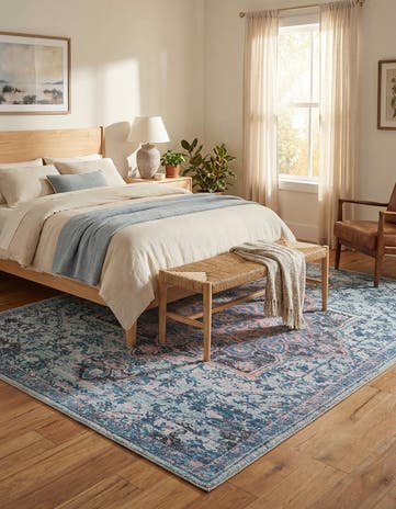 7' 10 x 11' Washable Francesca Rug