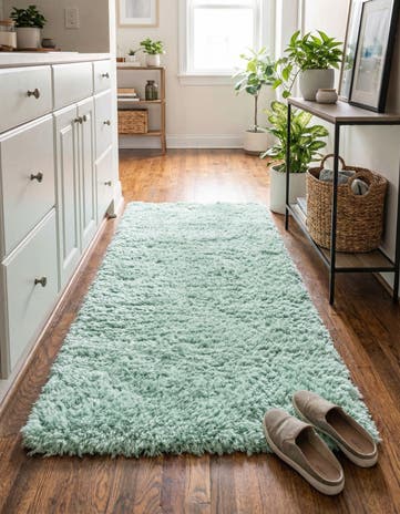 2' 7 x 10' Infinity Shag Runner Rug