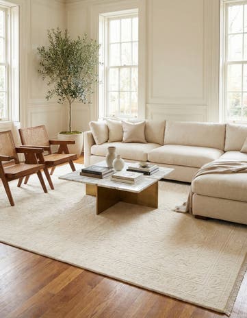 8' 2 x 11' 4 Hand Knotted Darya Wool Rug