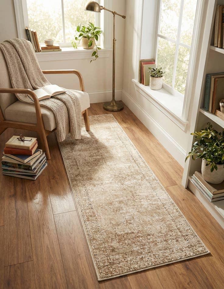 Detail image of 2' x 8' Villa Runner Rug