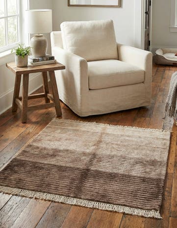 2' 6 x 2' 7 Hand Knotted Darya Wool Square Rug