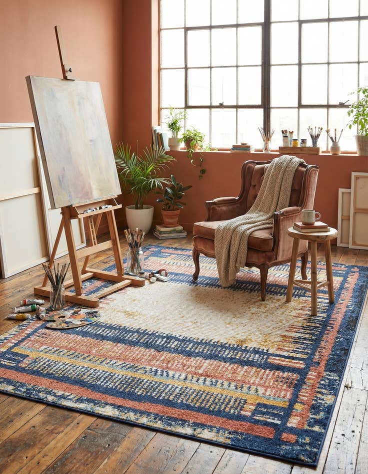 Detail image of  7' 10 x 10' Tagine Rug