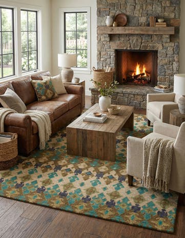 8' x 9' 10 Luna Rug