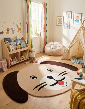 5' 1 x 7' 1 Playtime Kids Wool Freeform Rug