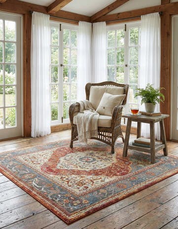 6' 1 x 6' 1 Santiago Square Rug