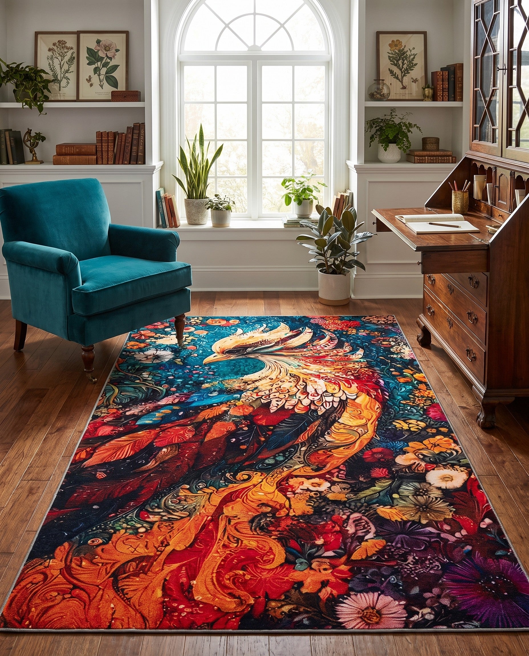 6' x 9' Mystic Garden Rug