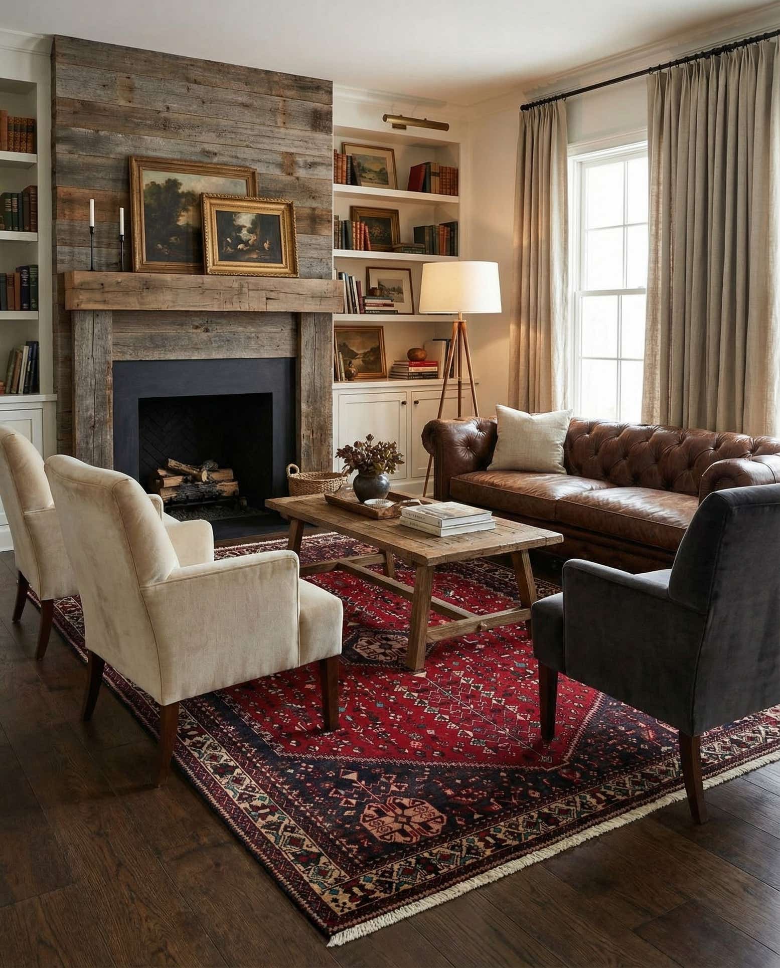 4' 11 x 6' 5 Abadeh Rug