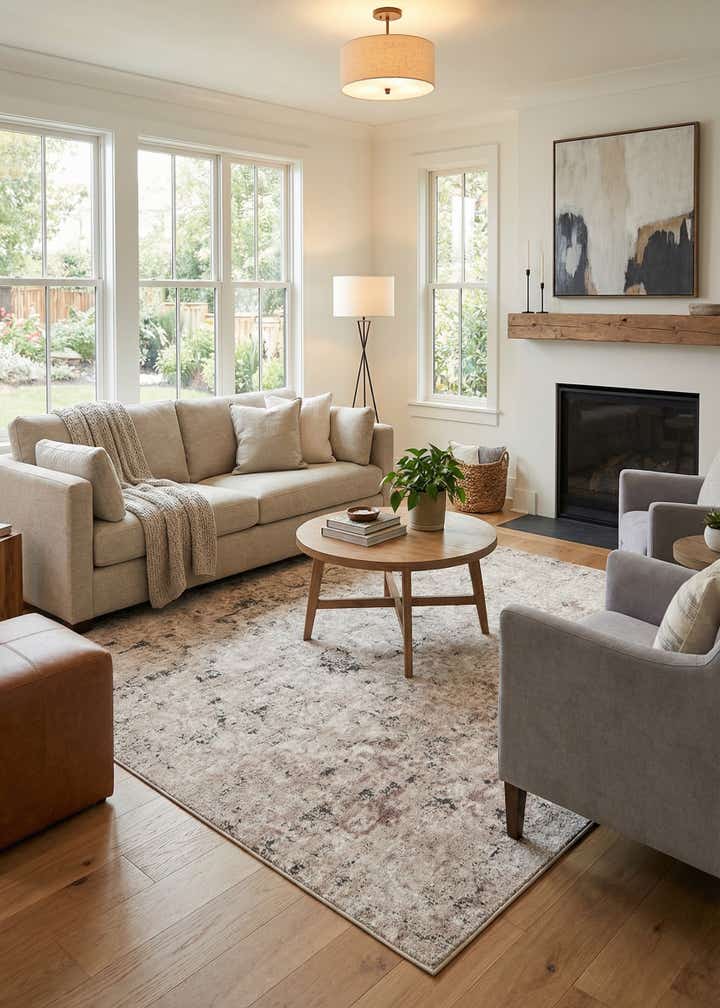 6' x 6' Oregon Square Rug