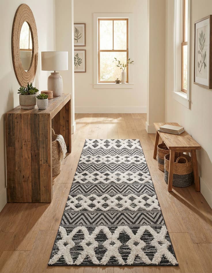 Detail image of 2' 3 x 6' Sabrina Soto Casa Valencia Runner Rug