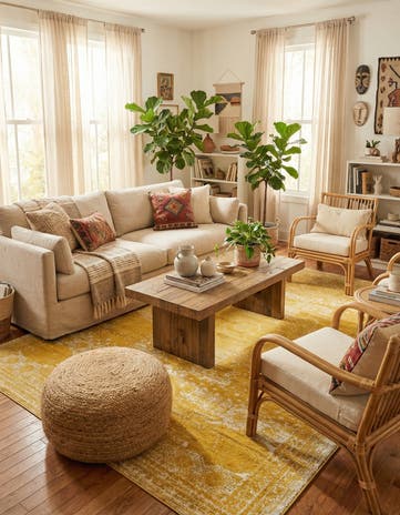 Yellow Bexley Rug